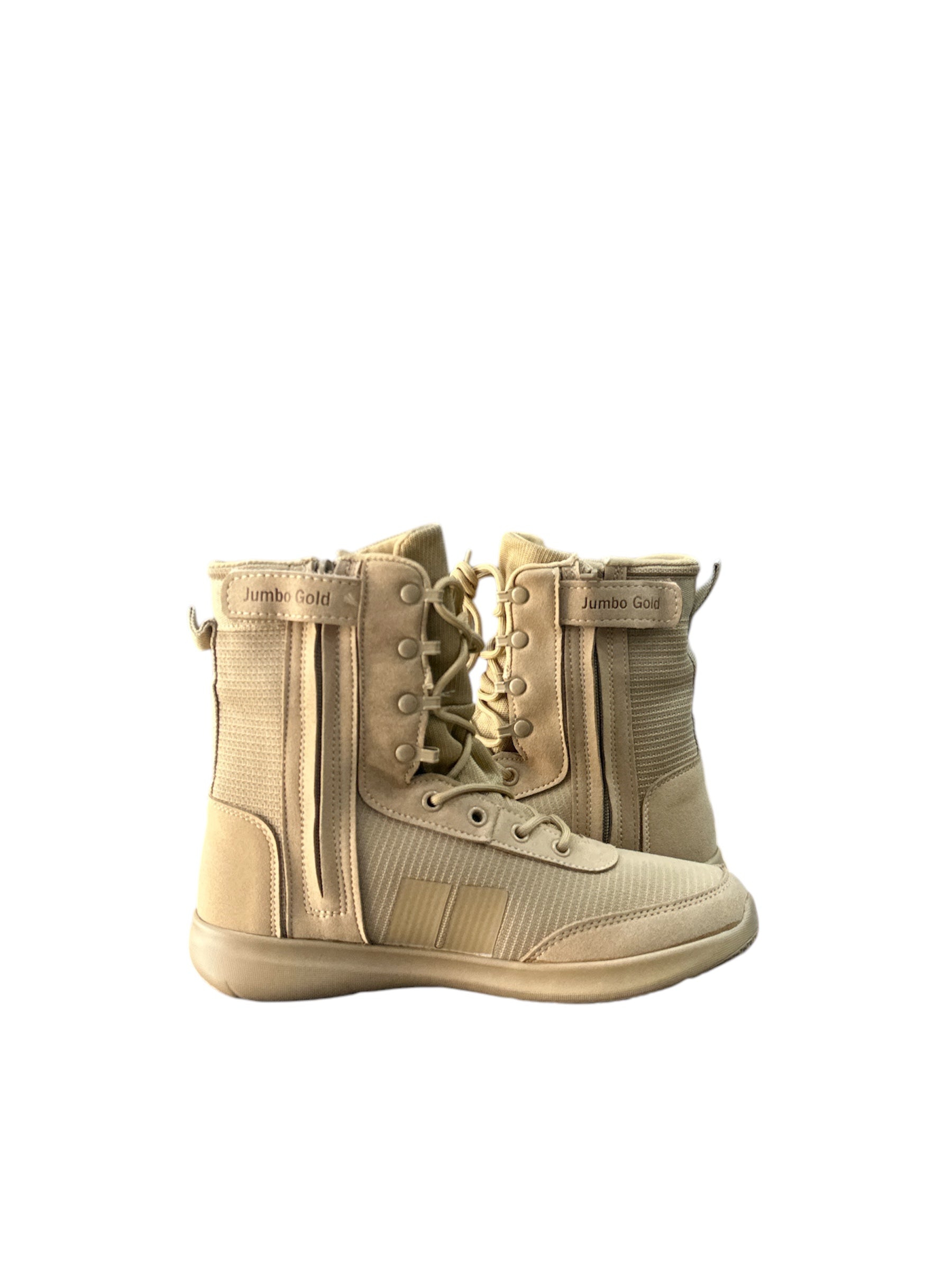 Jumbo Gold Lightweight Military-Inspired Boots for Rugged Performance and Everyday Comfort"